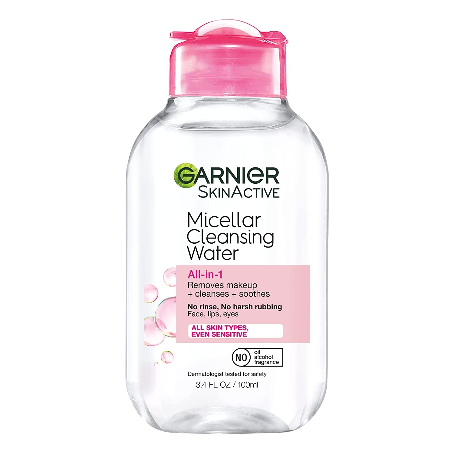 Micellar Water, Hydrating Facial Cleanser & Makeup Remover, Suitable for Sensitive Skin, Vegan, Cruelty Free, 13.5 Fl Oz (400Ml), 1 Count