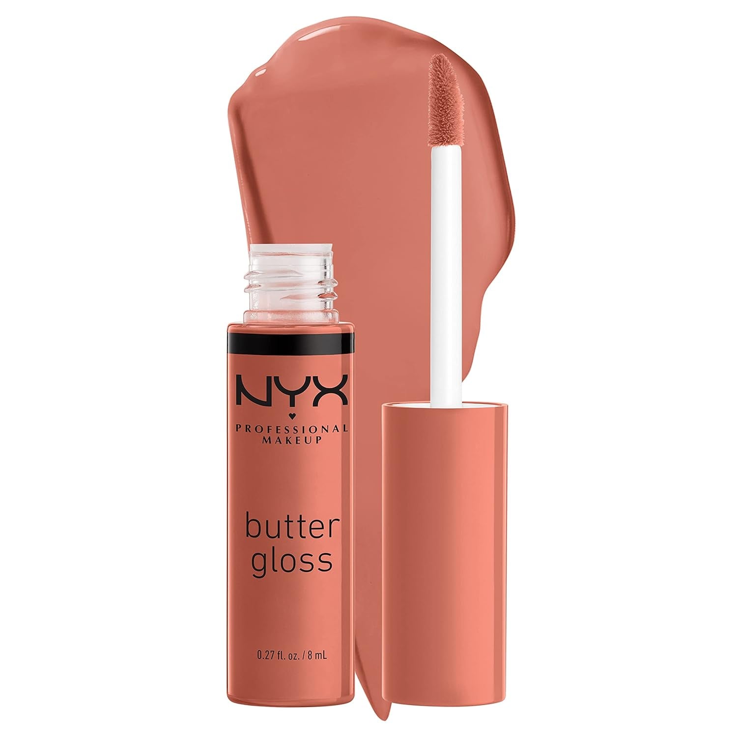 Butter Gloss, Non-Sticky Lip Gloss - Sugar Glass (Clear)