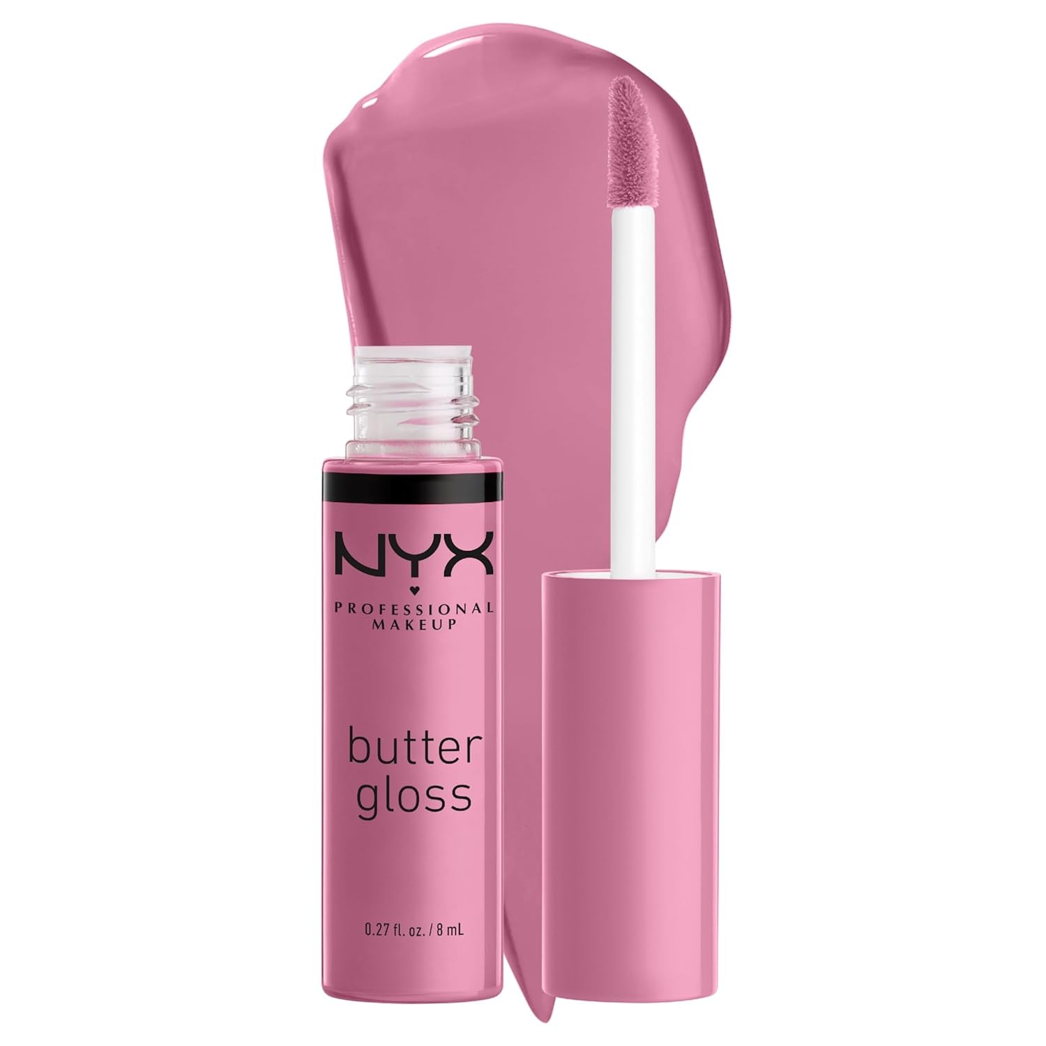 Butter Gloss, Non-Sticky Lip Gloss - Sugar Glass (Clear)