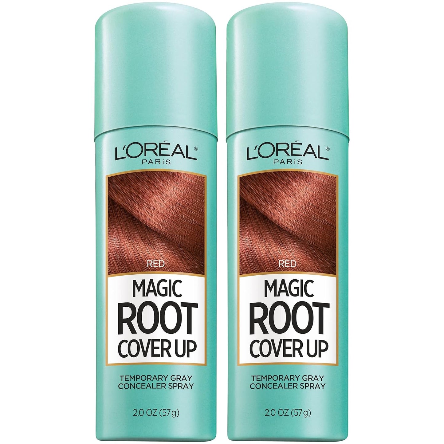 Root Cover up Temporary Gray Concealer Spray, Hair Color Spray with Filling & Thickening Coverage, Dark Brown, Packaging May Vary