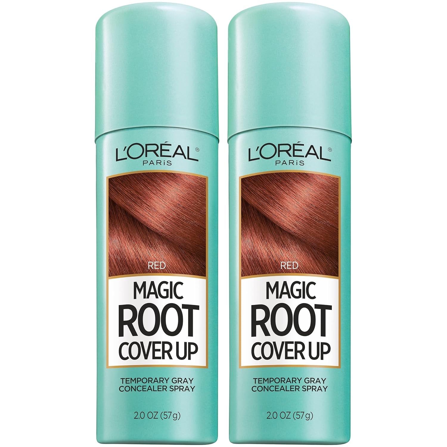 Root Cover up Temporary Gray Concealer Spray, Hair Color Spray with Filling & Thickening Coverage, Dark Brown, Packaging May Vary