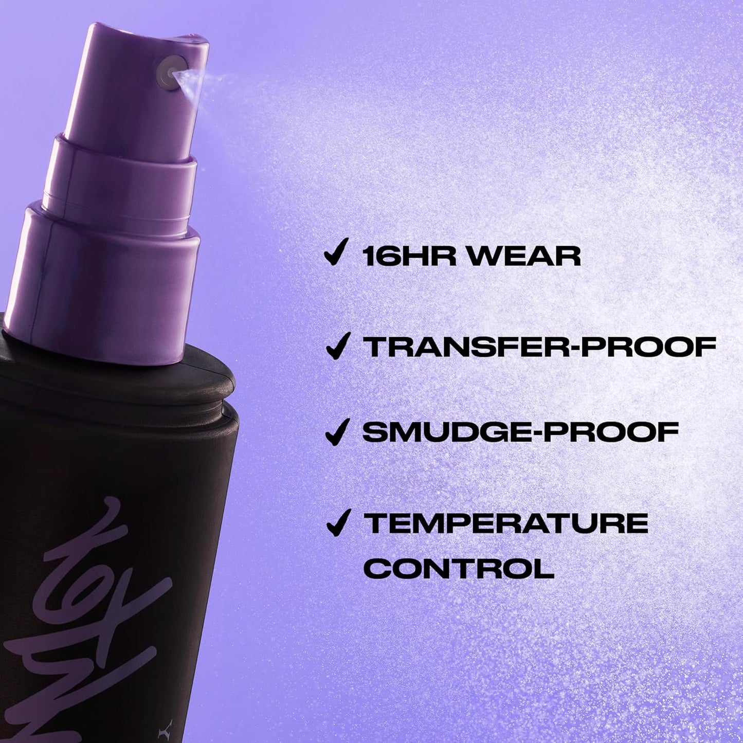 All Nighter Waterproof Makeup Setting Spray for Face, Long-Lasting, Award-Winning Finishing Spray for Smudge-Proof & Transfer-Resistant Makeup, 16 HR Wear, Oil-Free, Natural Finish, Vegan