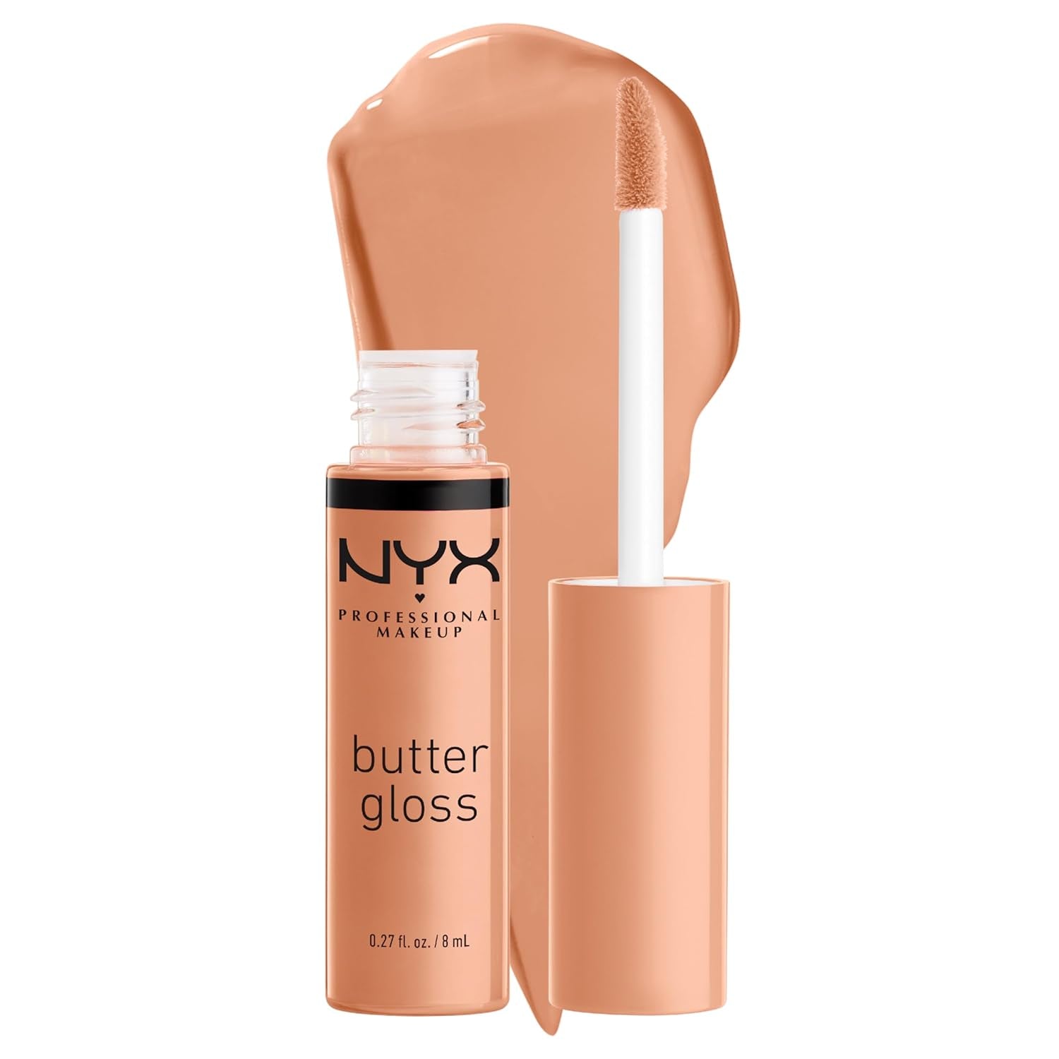 Butter Gloss, Non-Sticky Lip Gloss - Sugar Glass (Clear)