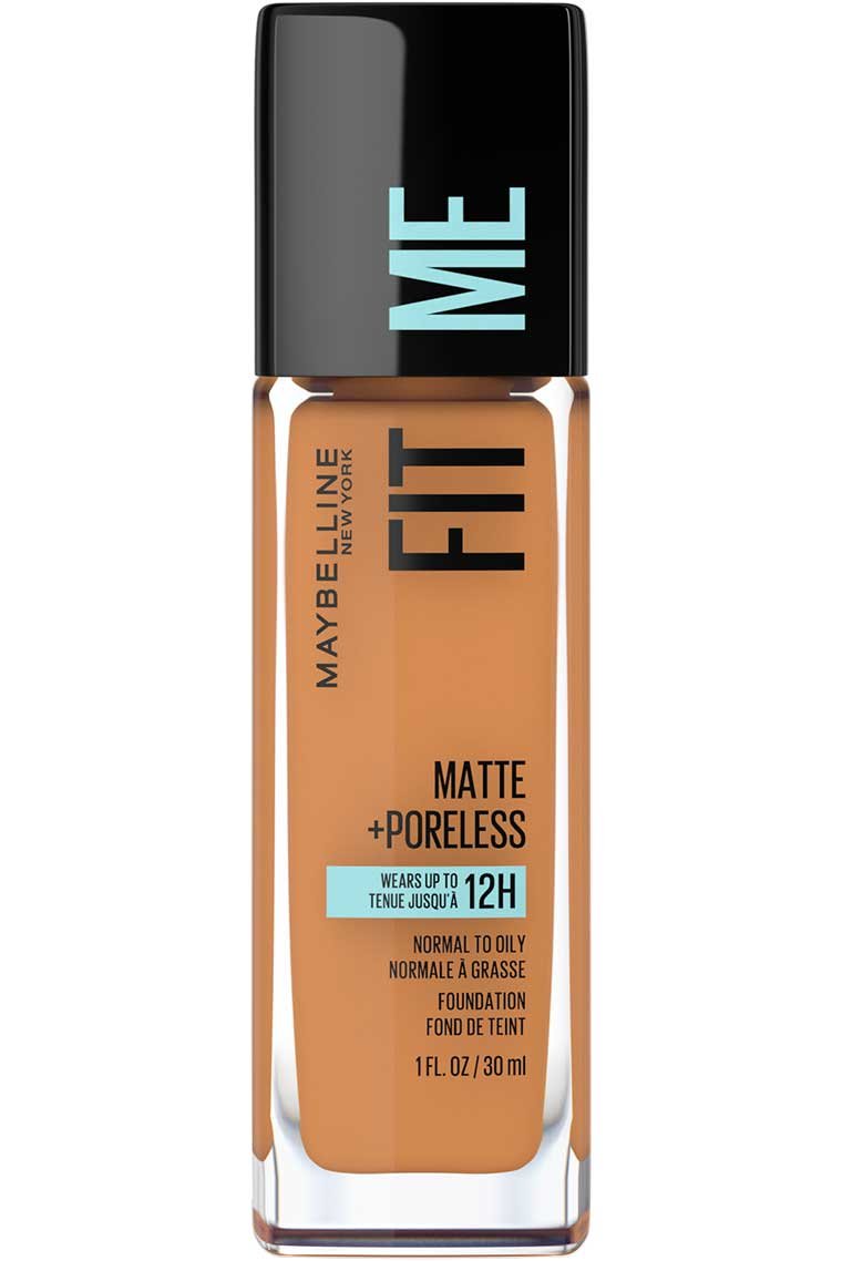 Maybelline Fit Me Matte + Poreless Liquid Oil-Free Foundation Makeup - Pure Beige